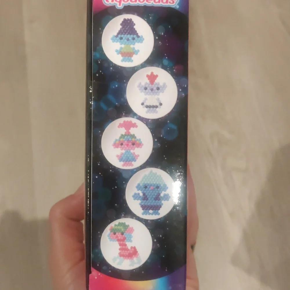 New!Aquabeads Trolls World Tour DevelopmenCharacter Set Kit Y2K Retro Insp Core